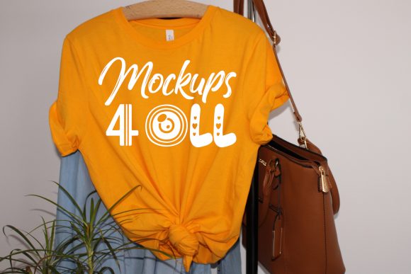 Bella Canvas 3001 Gold Tshirt Mockups: A Designer's Review