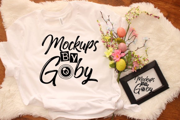 Easter Mockup & Spring Template for T-Shirts