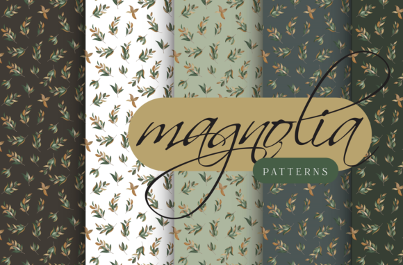 Magnolia Leaves Seamless Pattern: A Designer's Review
