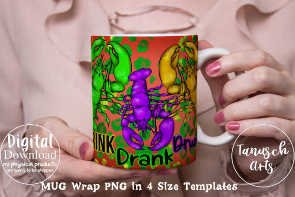 Mardi Gras Crawfish MUG Wrap: A Crafts Review