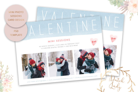 PSD Photo Session Card Template 73 Review