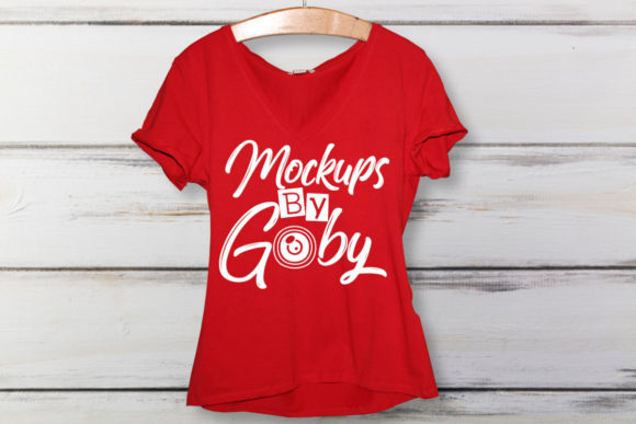 Red Leopard T-Shirt Mockups for Bold T-Shirts