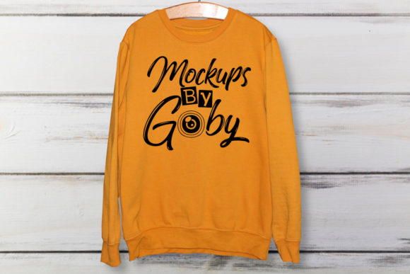 Review: Orange Sweater Mockup for Embroidery Projects
