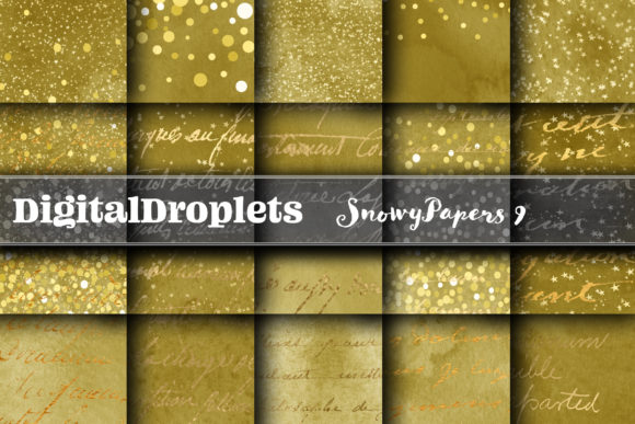Snowy Papers Collection 9: Premium Backgrounds for Branding