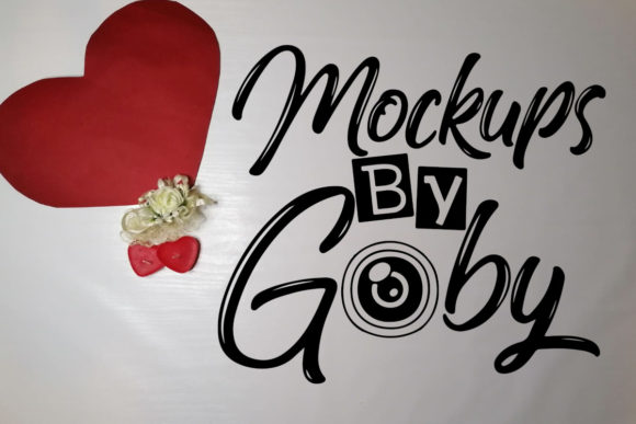 Valentine Paper Mockups: Premium Backgrounds for Blogs