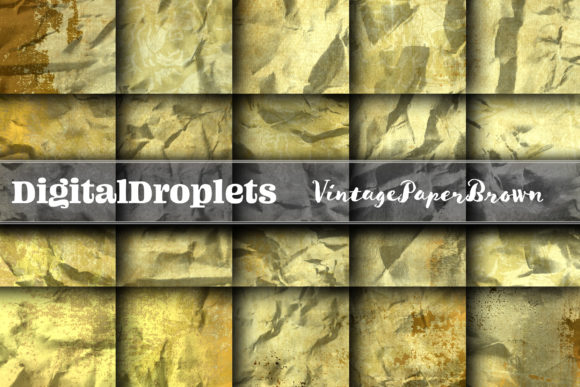 Vintage Paper Brown 12x12: Premium Backgrounds